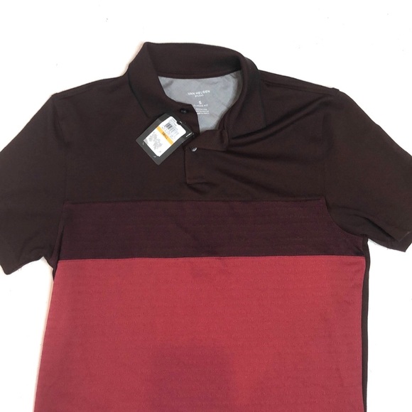 ❌SOLD❌Van Heusen Men's Flex Colorblock Polo Shirt - Picture 4 of 7